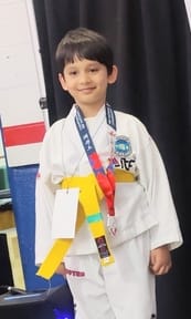 Jimin won silver medal in All Canada Taekwondo National Competition