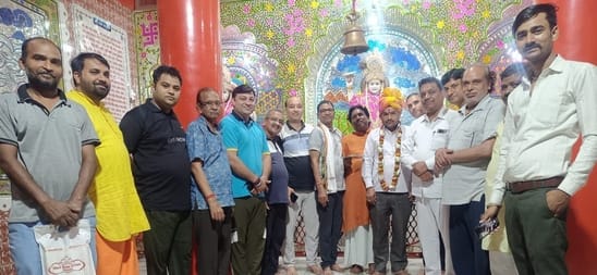 Satpal Saini became the head of Teen Shakti Mandir Jan Sudharak Sabha