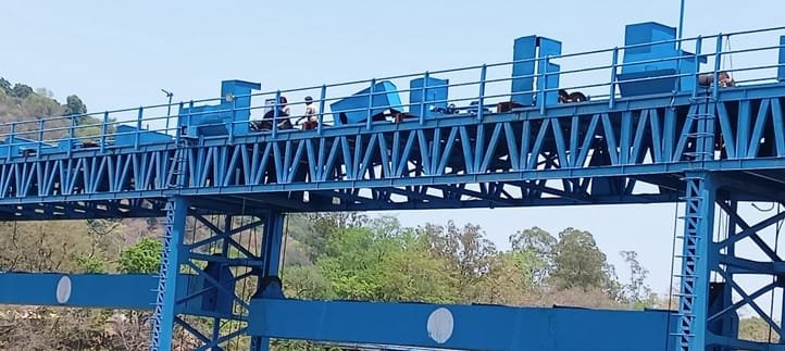 The gates of the barrage from Kalagarh to Okhla in New Delhi have been repaired
