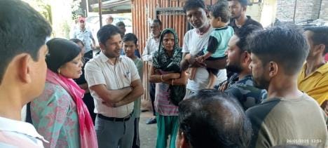 Municipal commissioner and SDM inspected Gandhinagar and heard the problems