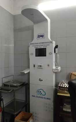 Kit not received, Health ATM is closed since two years