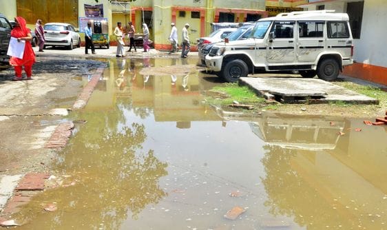 33.50 mm rain in two days, no relief from heat