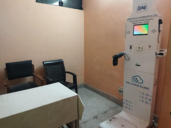 Health ATM machine is limited to checking only weight, height and BP
