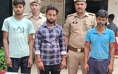 Stolen goods recovered, three including a junk dealer arrested