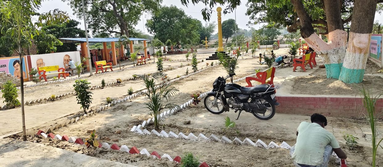 Arrangements for yoga-exercise...morning-evening walks in the village