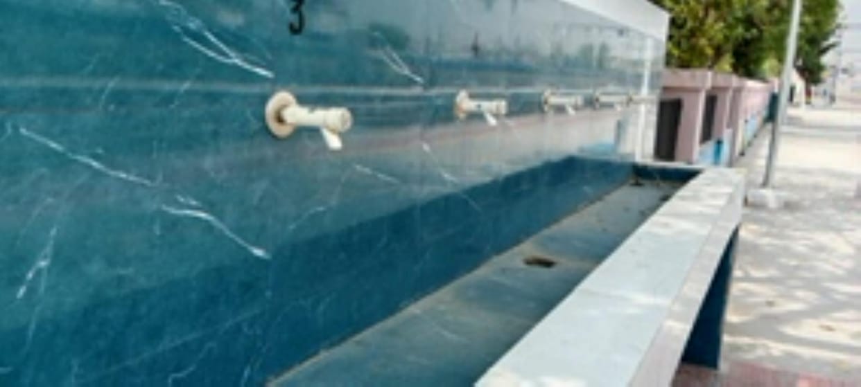 Passengers and local people are facing water shortage at railway colony and station