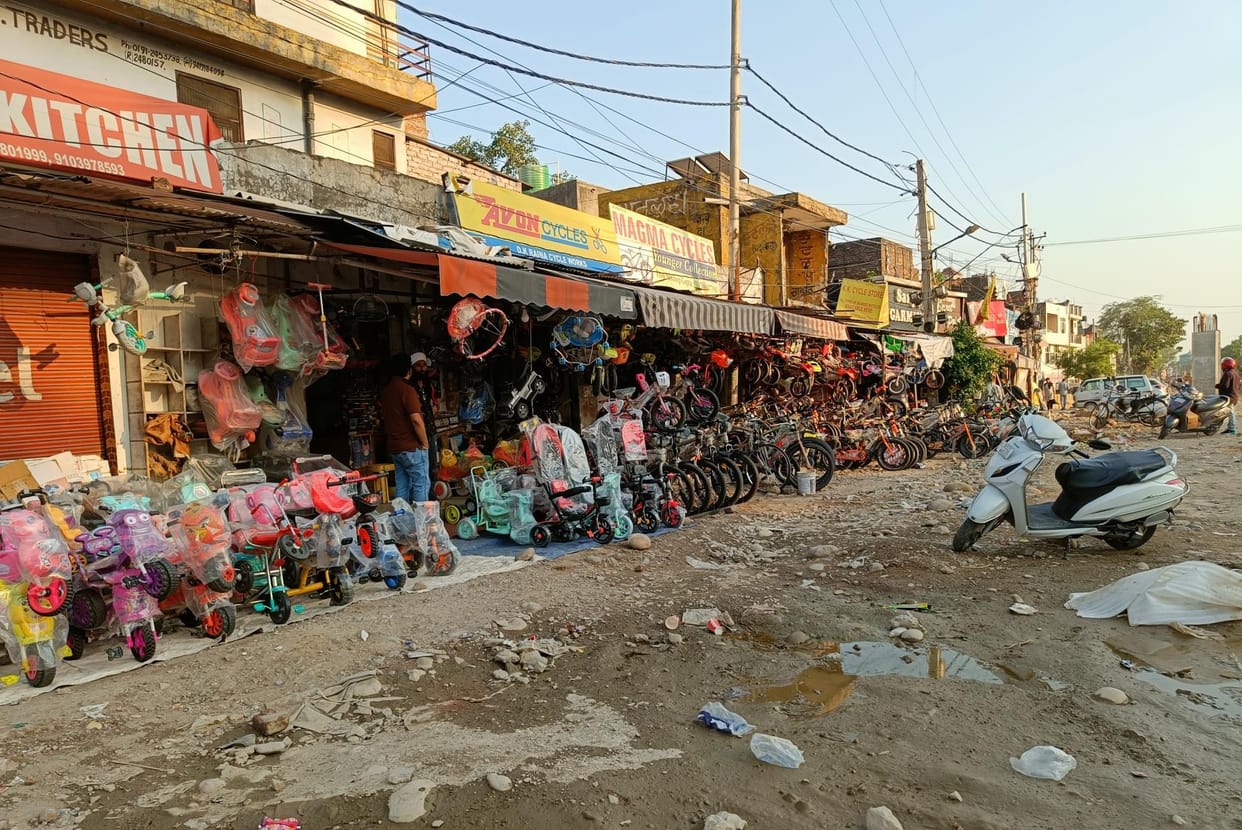 Road Cunstruction in Jammu
