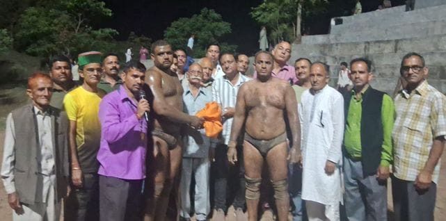 Rohit wrestler from Panipat won the title of Badi Mali