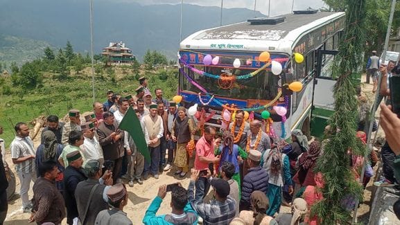 Doldot road dedicated to villagers