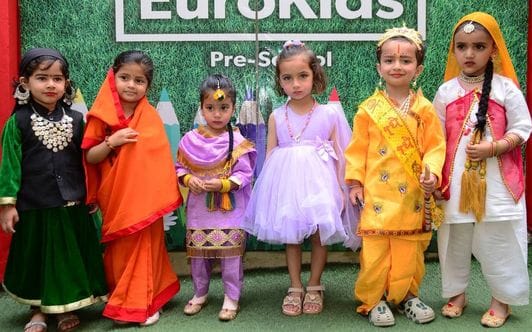 Fancy Dress Competition at Eurokids Play School