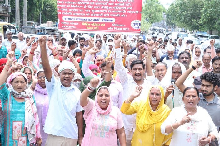 The most backward class took out a procession