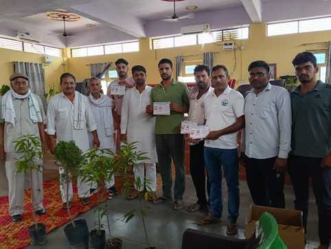 Blood donation and health camp organized in honor of martyrs