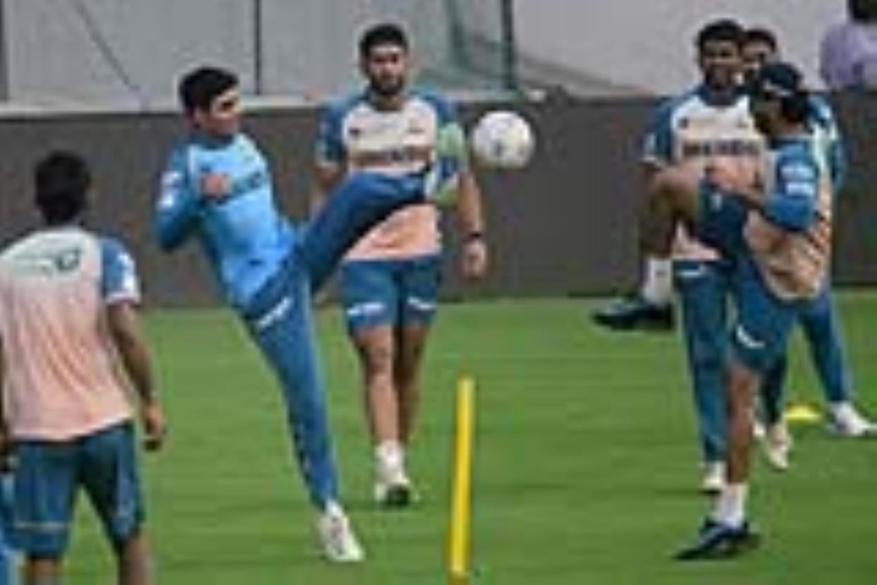 Gujarat Titans team practiced under the leadership of Shubman Gill