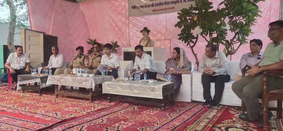 The administration had a direct dialogue with the villagers, listened to their problems and resolved them on the spot