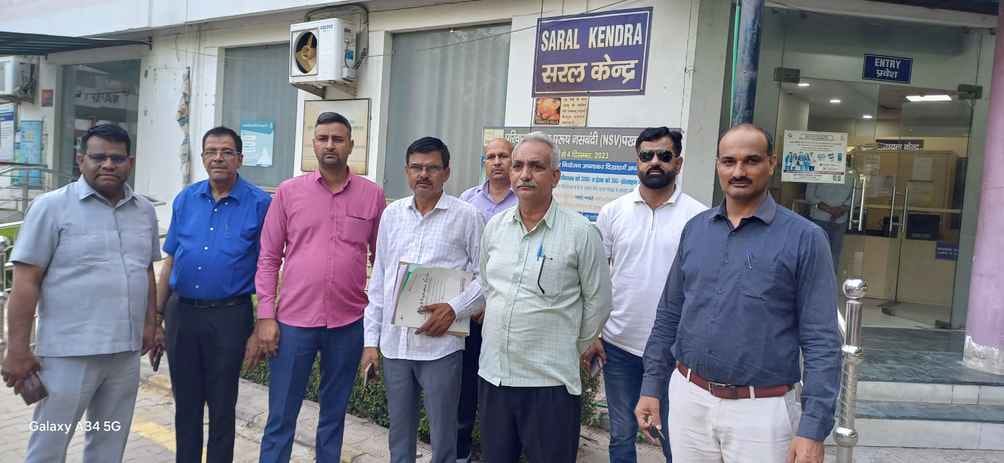 CM Flying raided Saral Kendra and Record Room