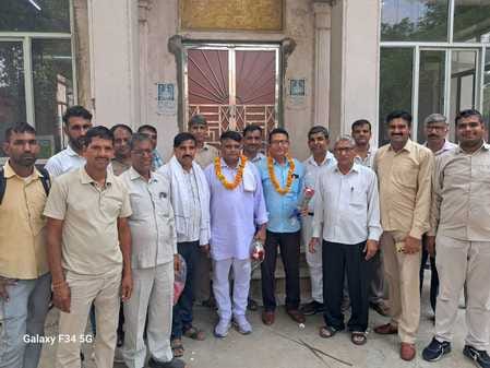 Kartar Singh and Naresh Sharma were honored