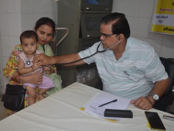 The number of patients in the district hospital has crossed 1400