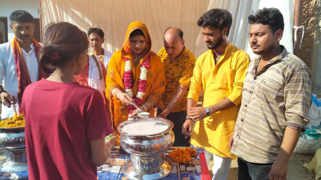On the third big Tuesday, there were bhandare everywhere