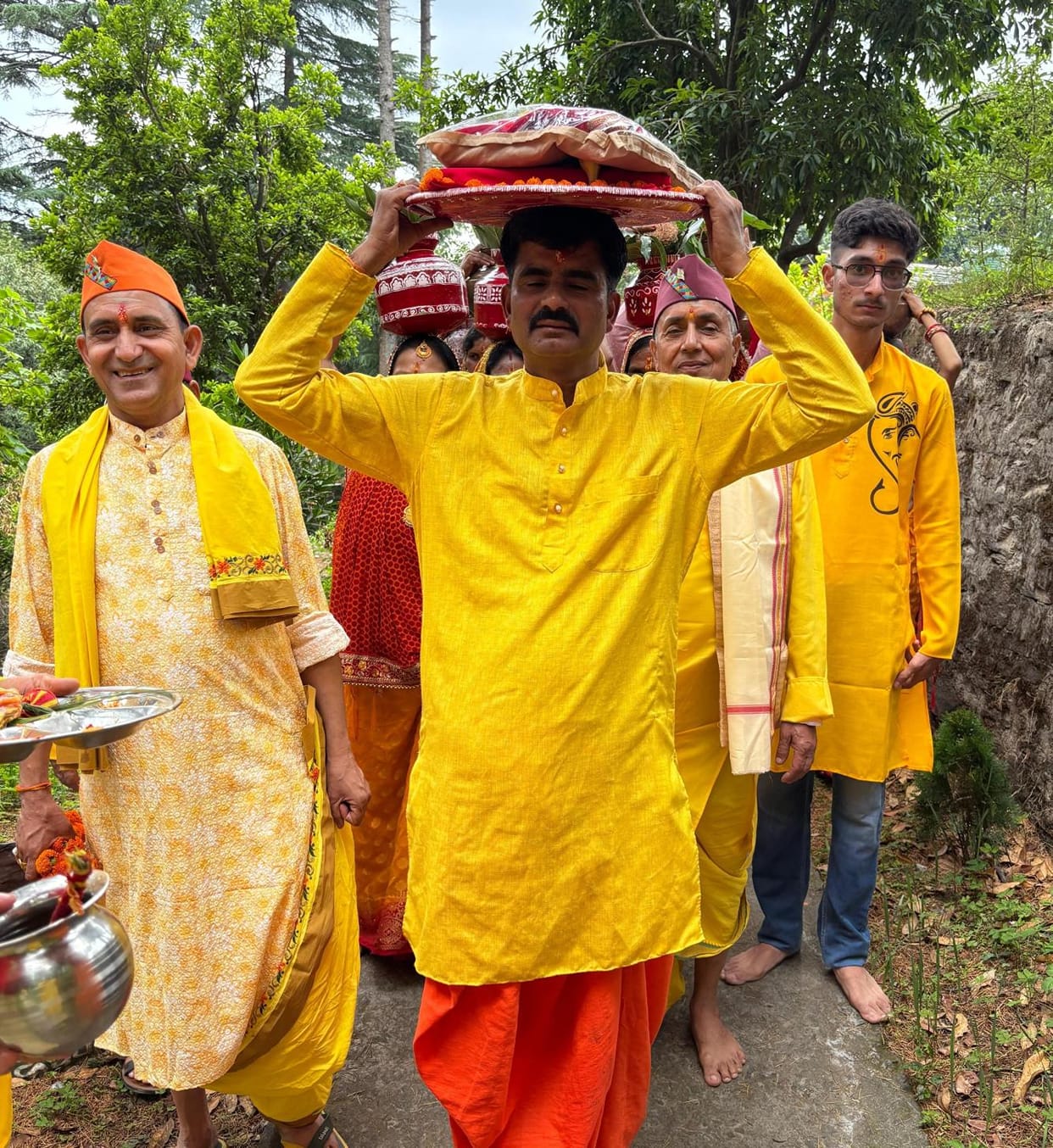 Shri Ram Katha begins with Kalash Yatra