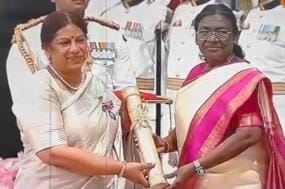 Vice Chancellor Prof. Sonia Nityanand got Padma Shri
