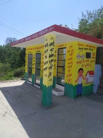Community toilets built at 37 places in 25 panchayats of Bhoranj