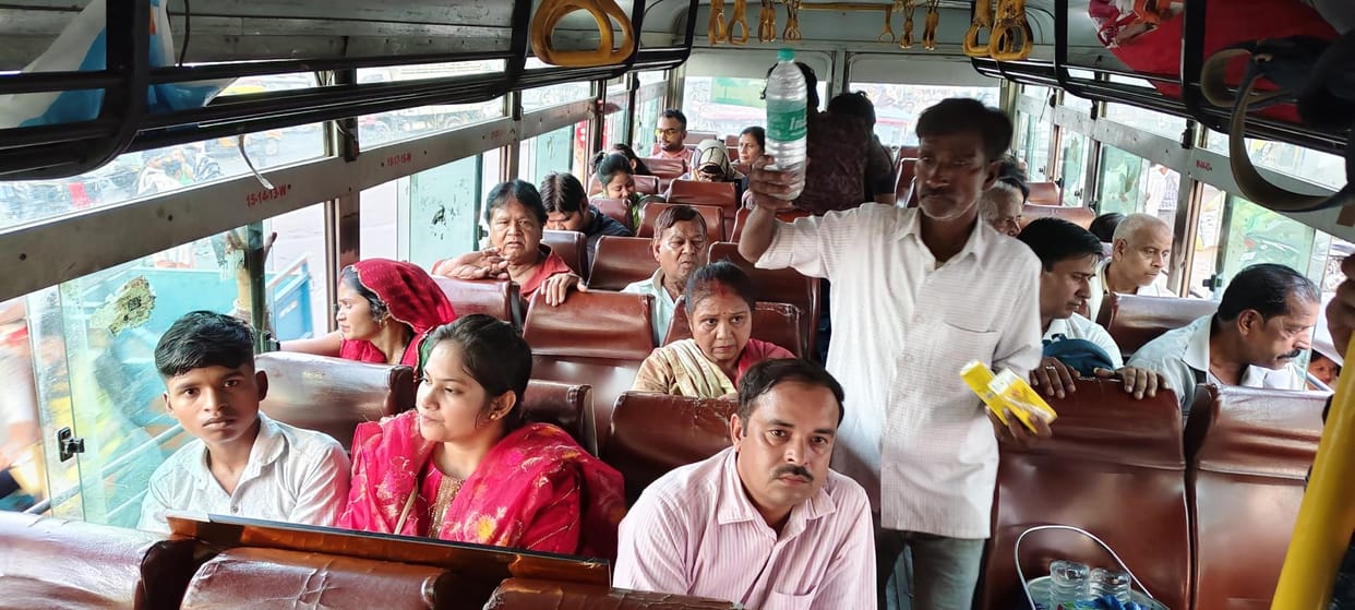 Passengers decreased in summer, roadways buses are running empty