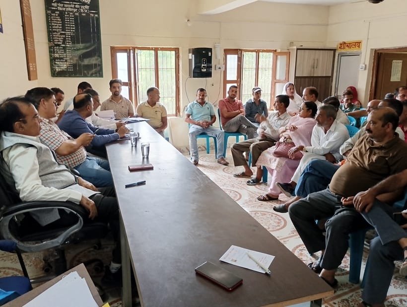 There is a problem regarding land acquisition for medical college, some land owners did not agree