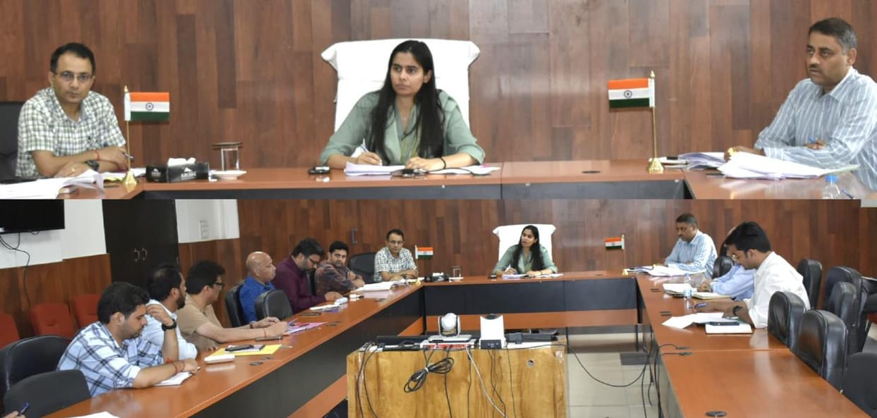 Reasi DC Held Meeting