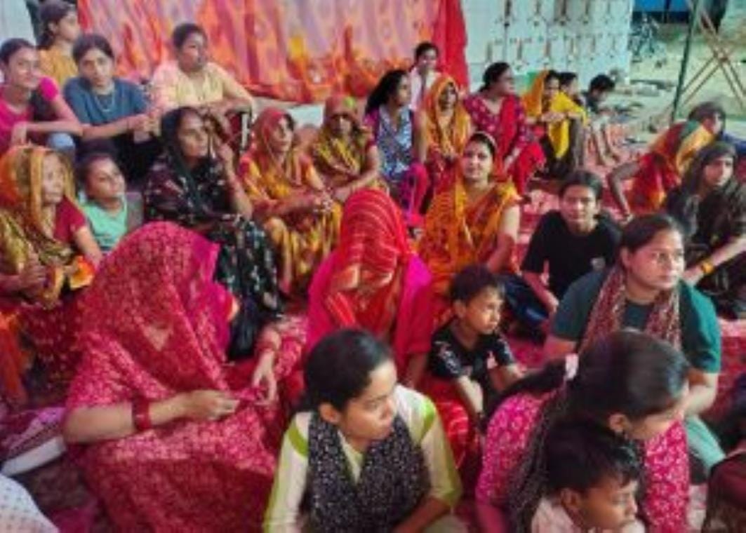 Listening to Bhagwat Katha removes the pain
