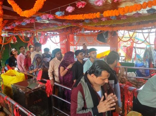 Maa Poornagiri Fair: 15 thousand devotees visited the mother