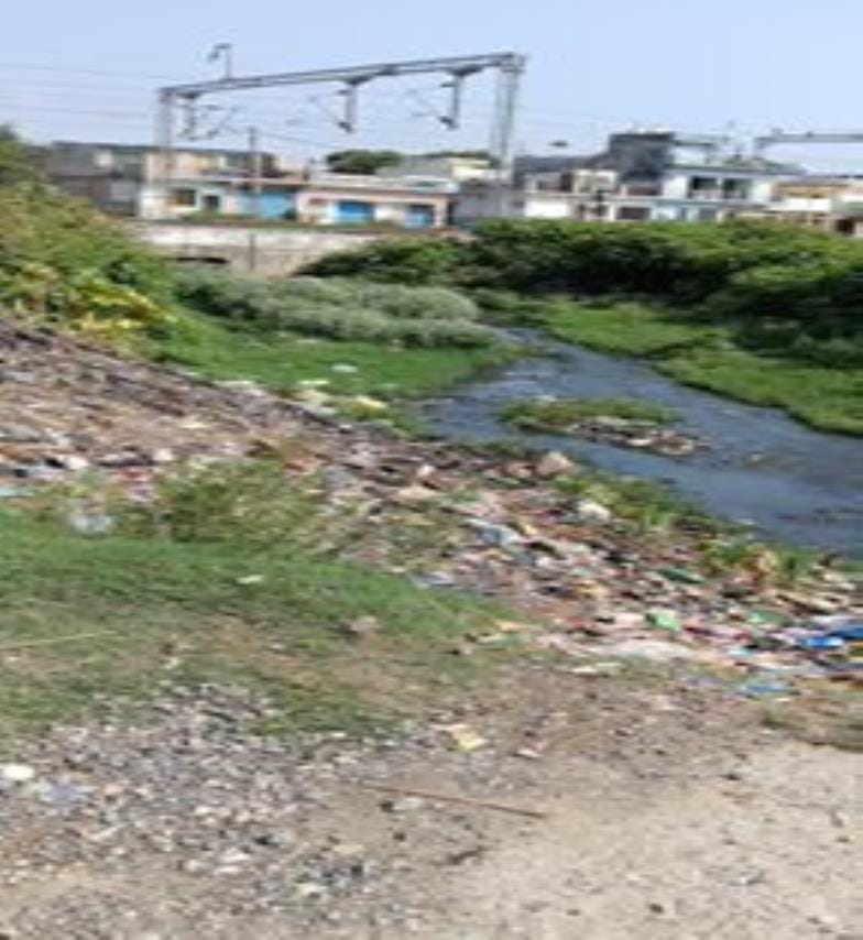 Aintha and Khakra drains were not cleaned