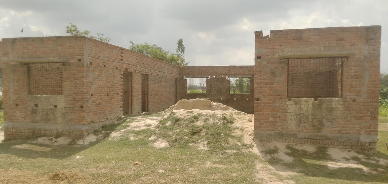 Panchayat building incomplete...facilities away from village