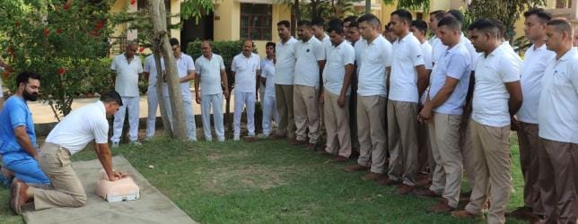 Emergency rescue and counselling camp organized in SSB campus