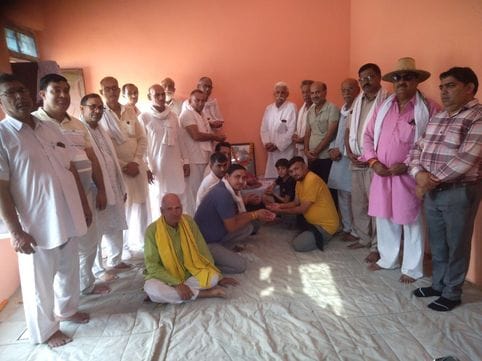 Maharana Pratap Jayanti celebrated in Parshuram Park
