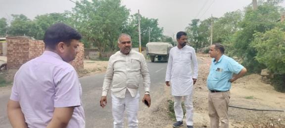Team reached Fodar to find solution for drainage