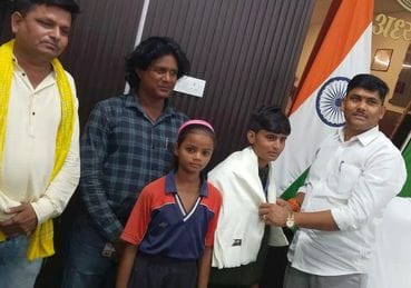 Due to the hard work of Darshan, the handball team got third place
