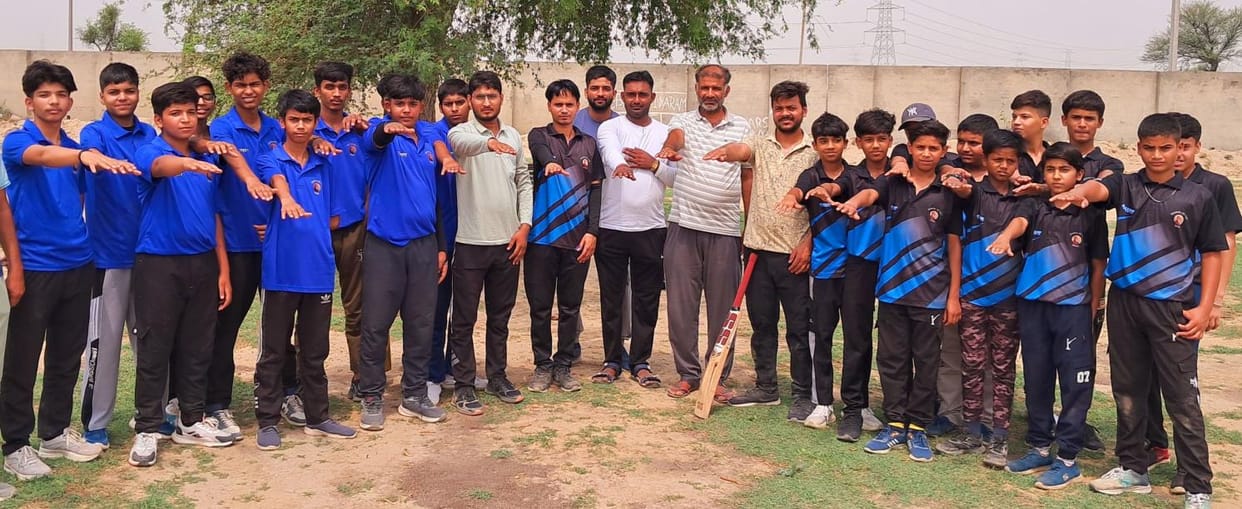 Green India won the cricket match by five wickets