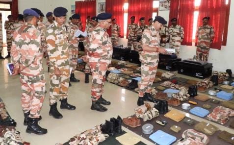 Deputy Inspector General of ITBP boosted the morale of the soldiers