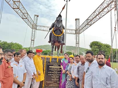 Rajsamand News: Maharana Pratap's statue was inaugurated in Rajsamand