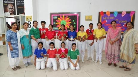Children learnt self-defence techniques in summer camp