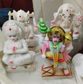 The installation of the Shiv family was done with due rituals in the ancient pilgrimage city