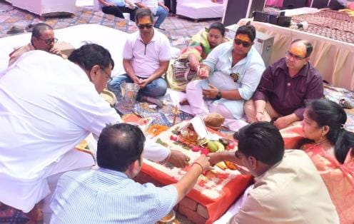 Bhoomi Pujan for Eye Hospital