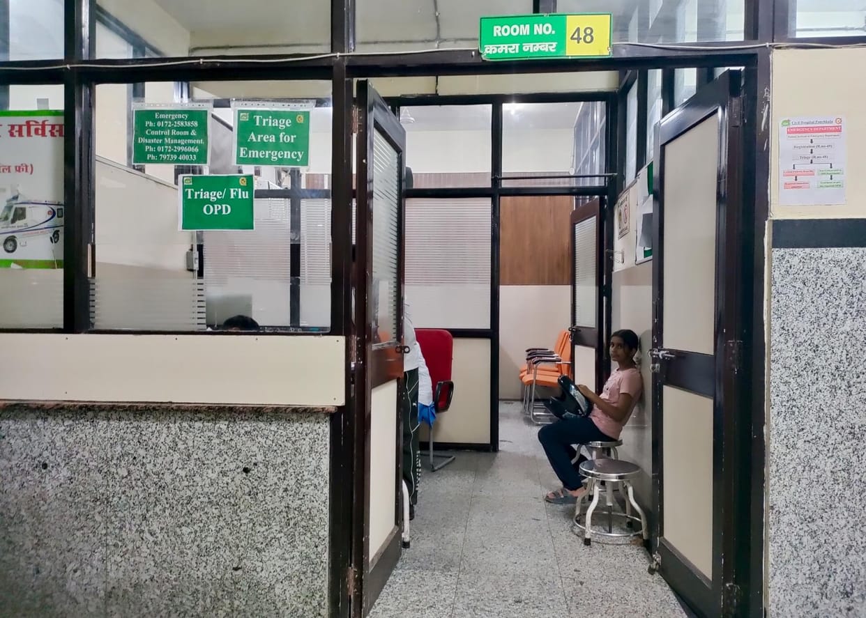 Emergency OPD prepared in Civil Hospital, facility will be available 24 hours