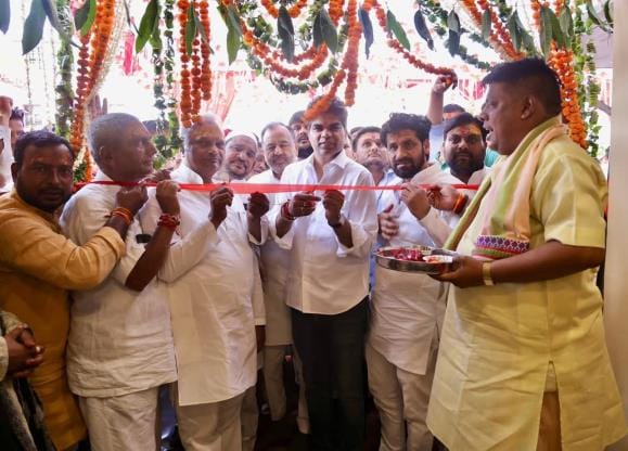 SP's city office opened near Gandhi Park