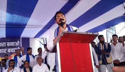 Muzaffarpur Bihar news :bhim army mp says our struggle continue to right we stand on constitution