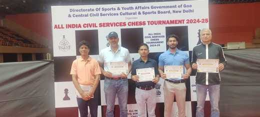 All India Civil Services Chess Competition concludes