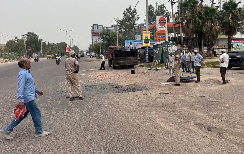 City roads repaired overnight before CM's arrival