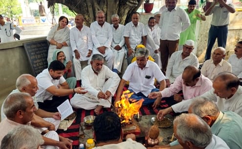 The Messiah of the farmers was remembered with reverence