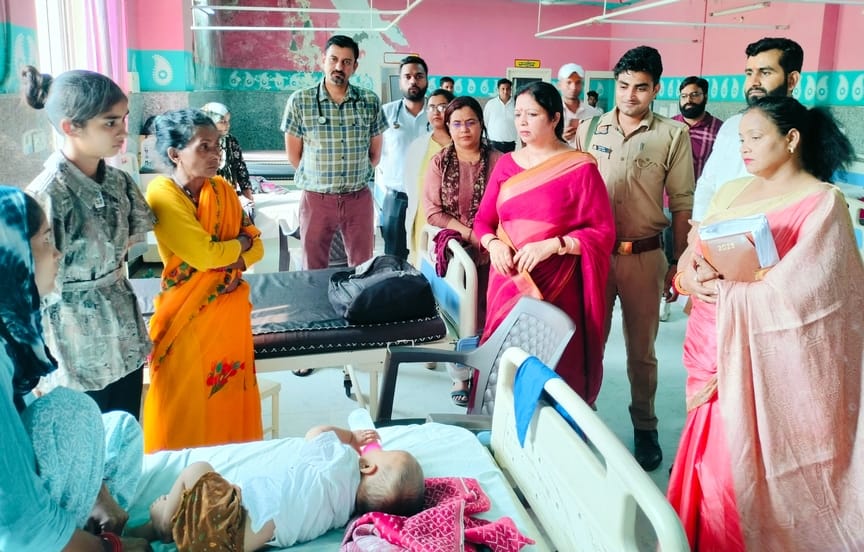 Seeing the chaos, the doctors were reprimanded