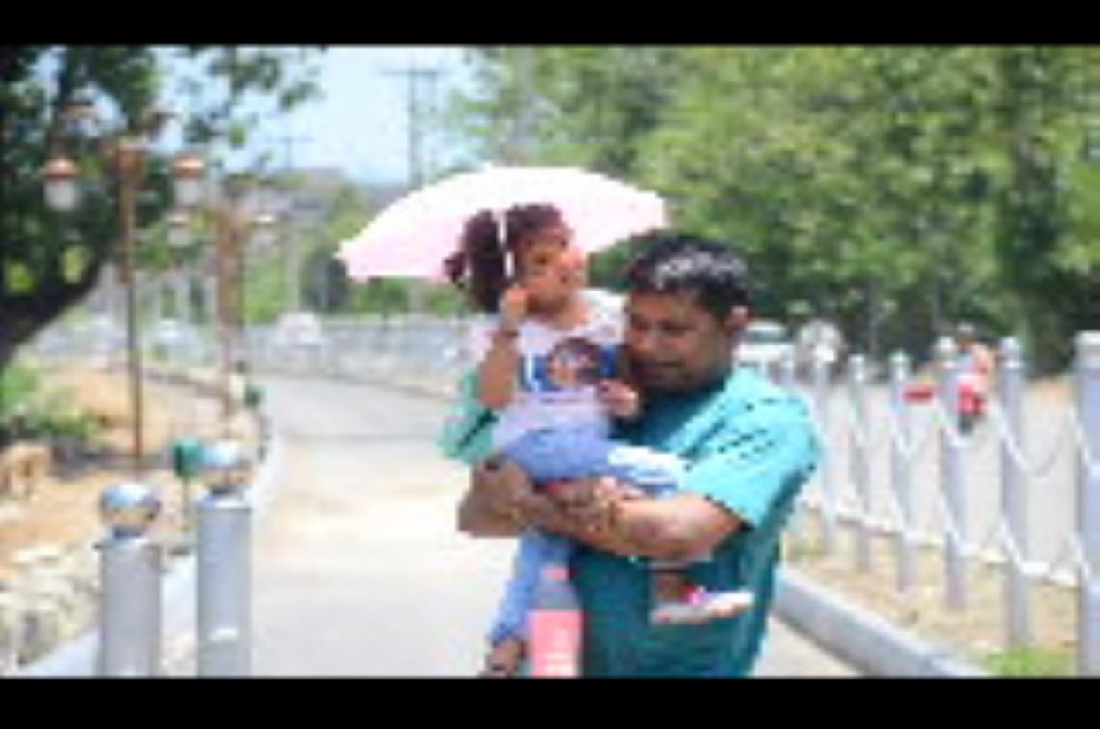People are suffering from heat in the mountains